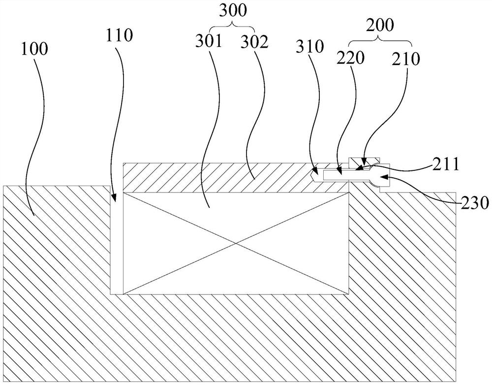 Fixed structure of superconducting magnet and its coil