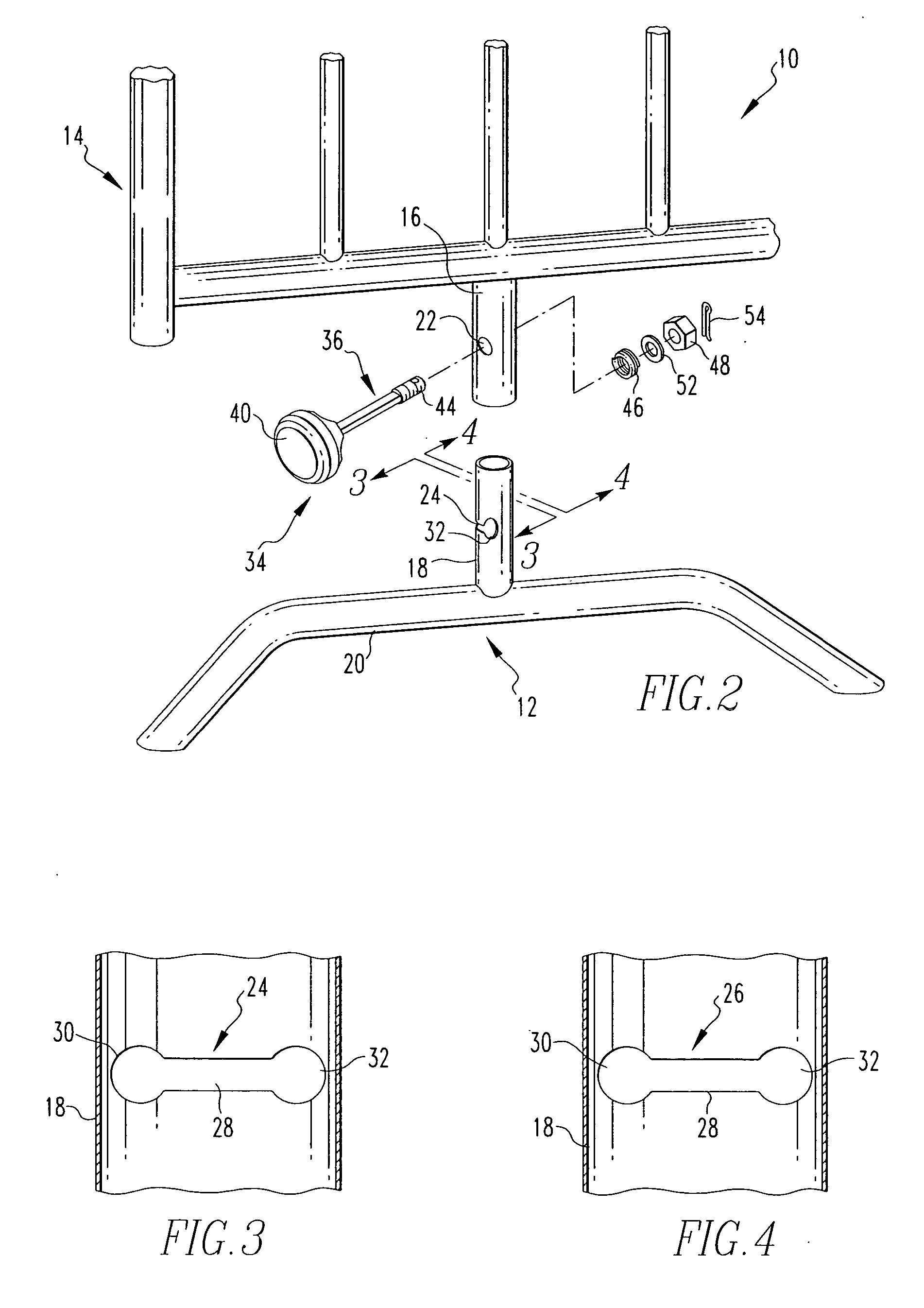 Pin locking mechanism