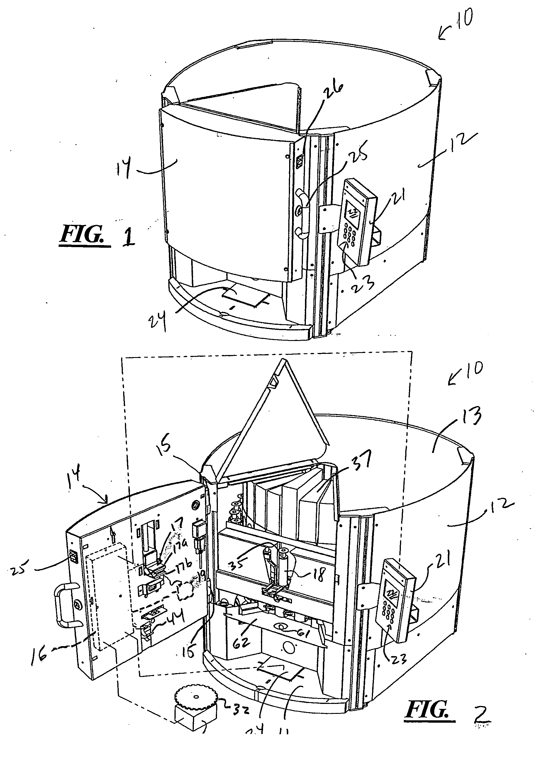 Apparatuses for dispensing materials volumetrically and gravimetrically based on a stored formula and methods of dispensing formulas using the same