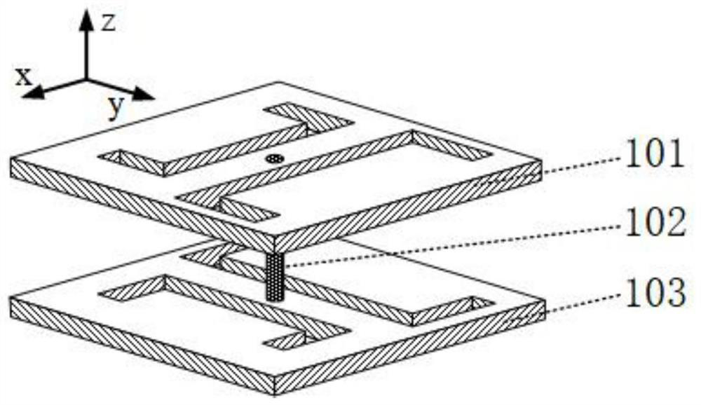 A Broadband Double-layer Metal Transmissive Array Antenna with Polarization Rotation