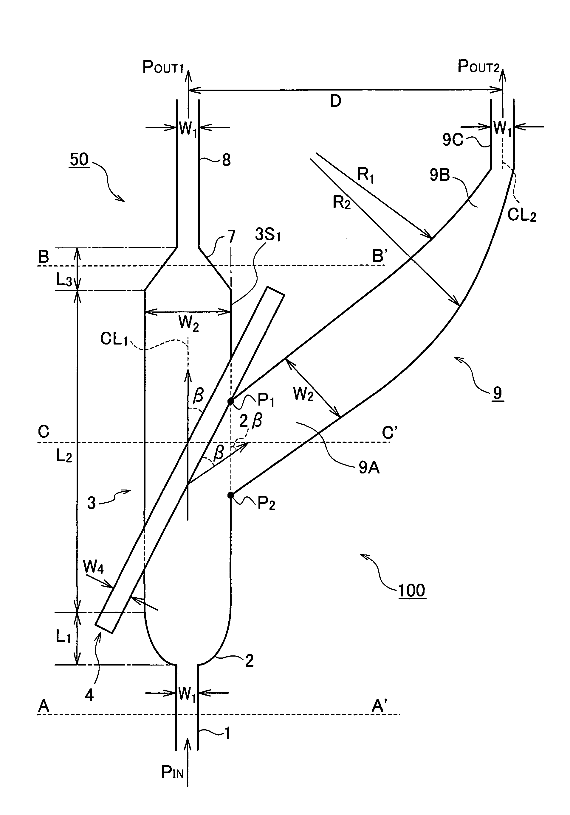 Thermoopic type variable optical attenuator and array type variable optical attentuator using this