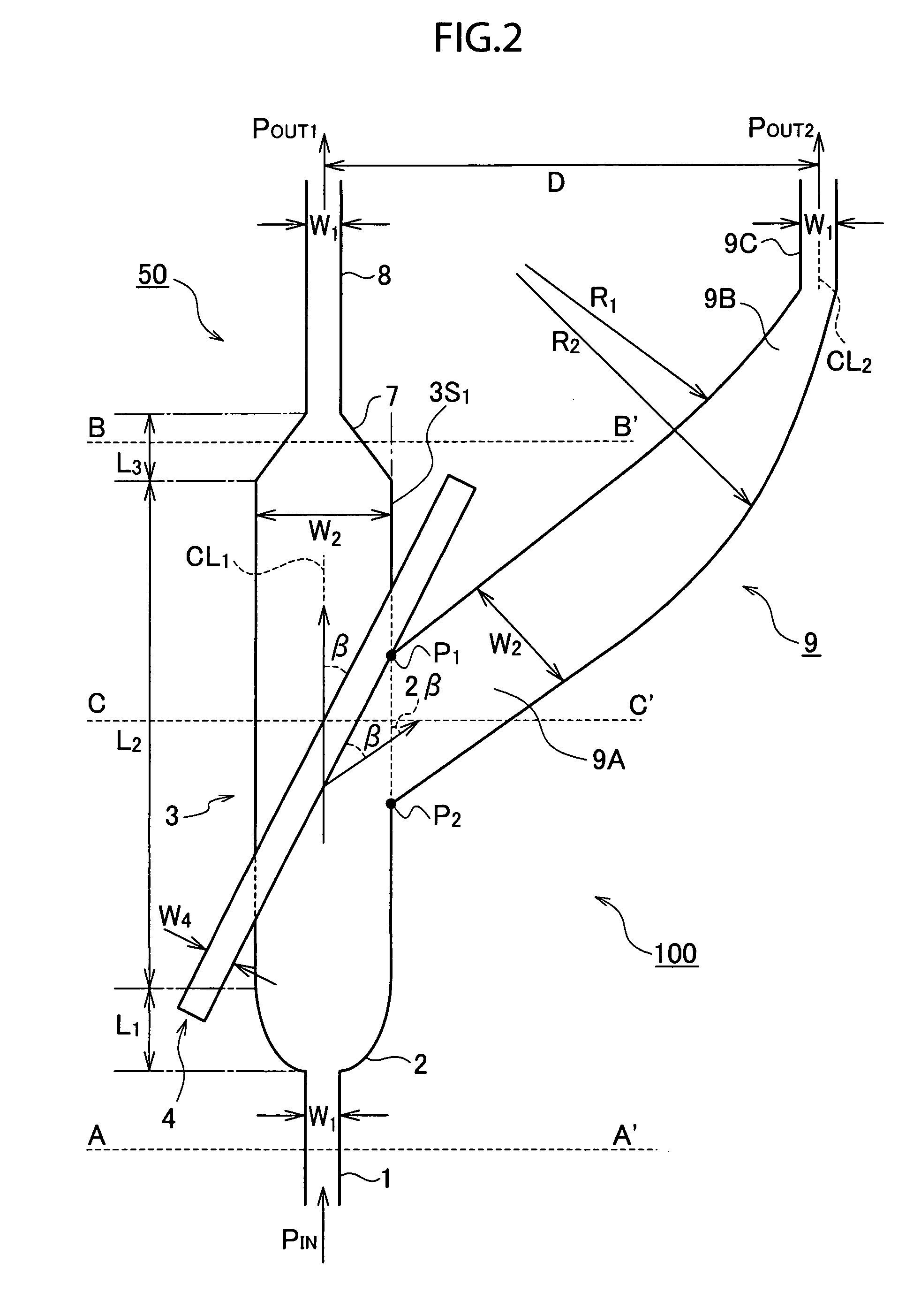 Thermoopic type variable optical attenuator and array type variable optical attentuator using this