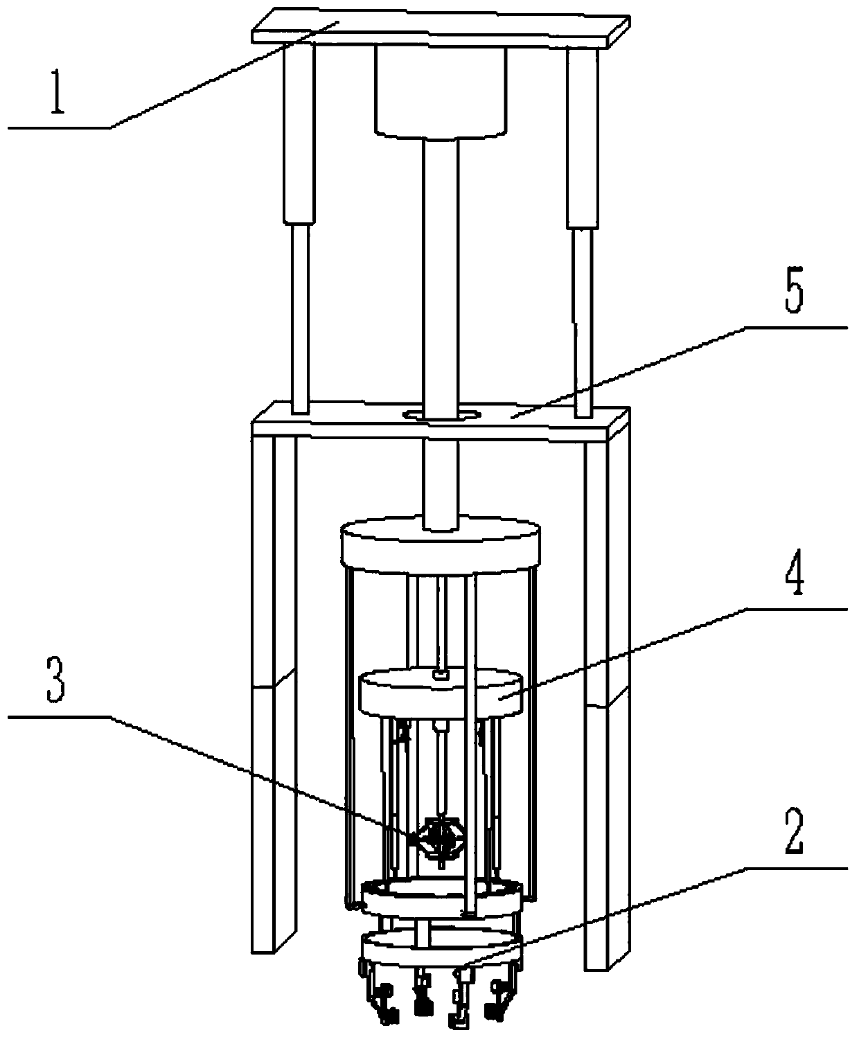 Barrel body cleaning device for building operations