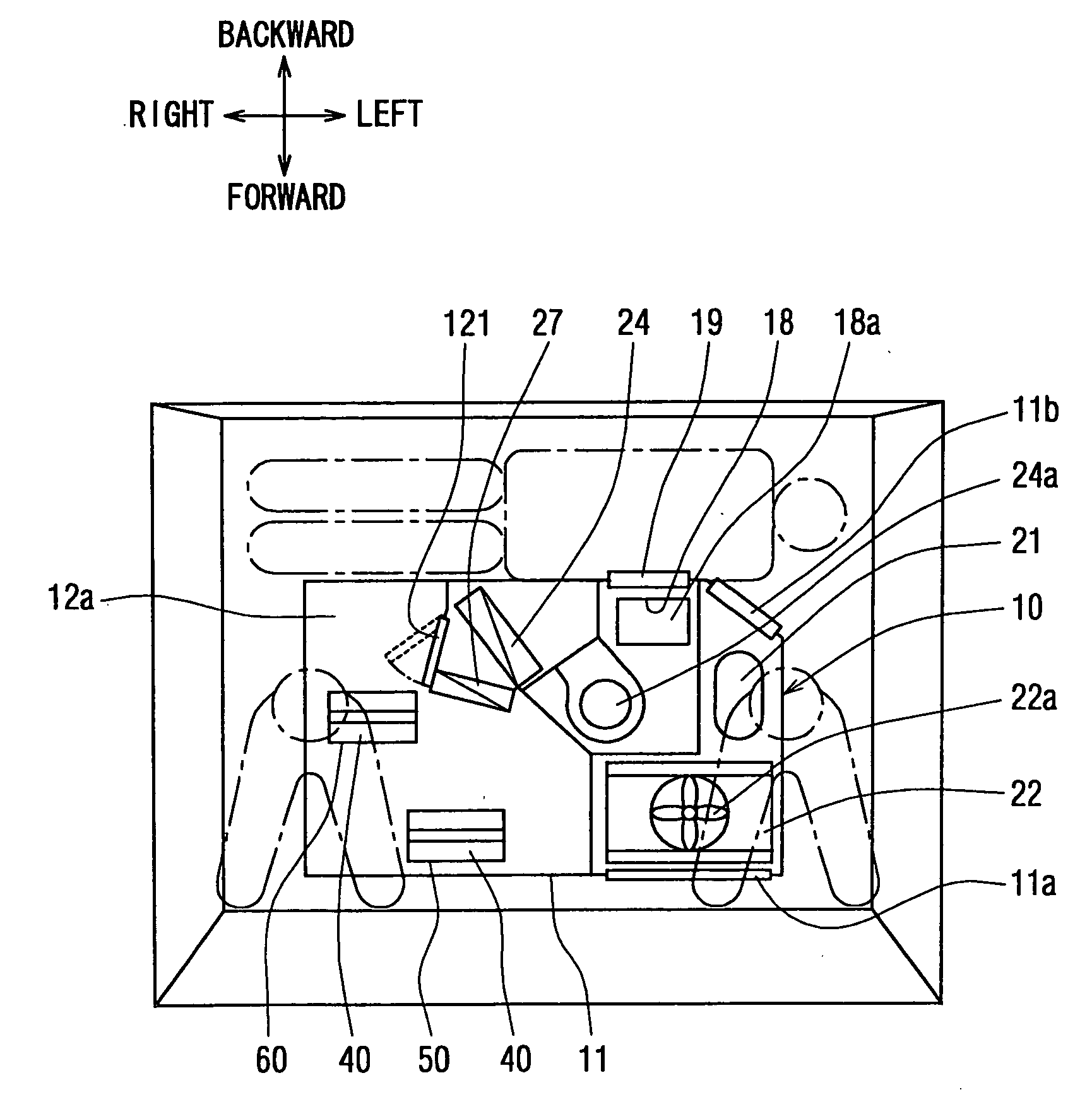 Air-conditioning system for motor vehicle