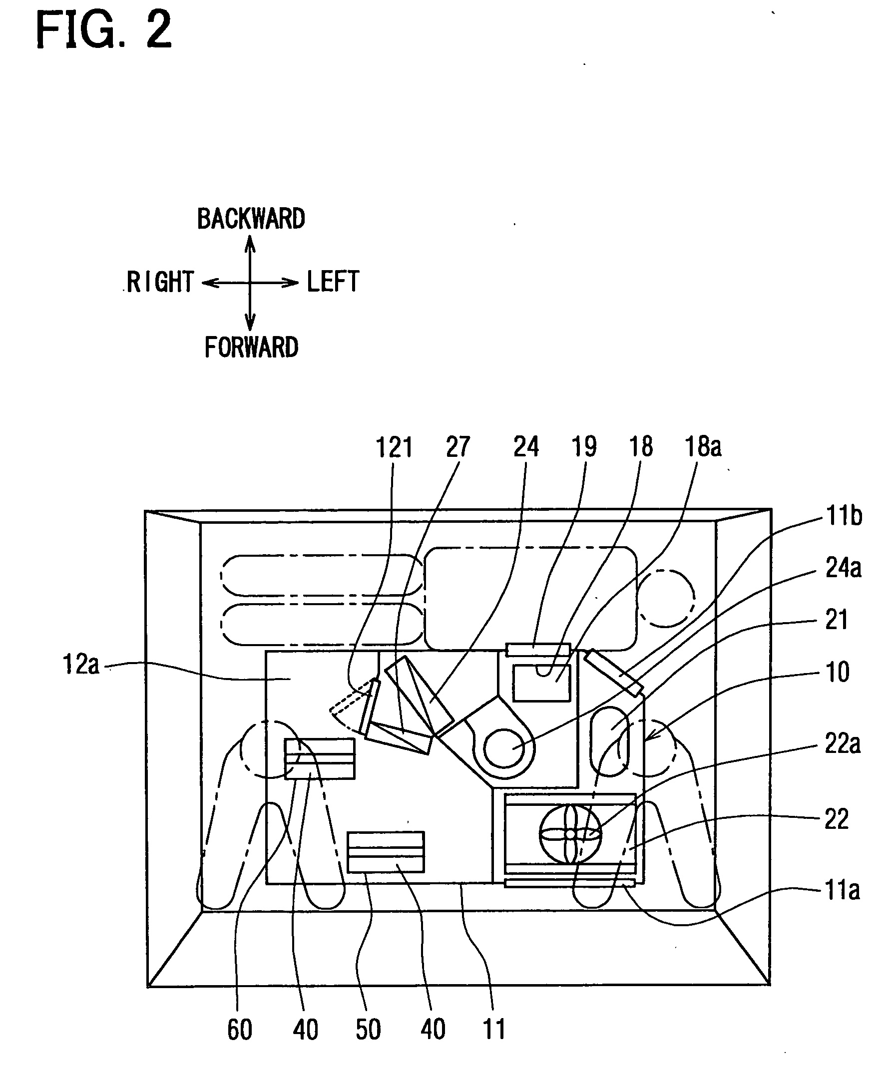 Air-conditioning system for motor vehicle