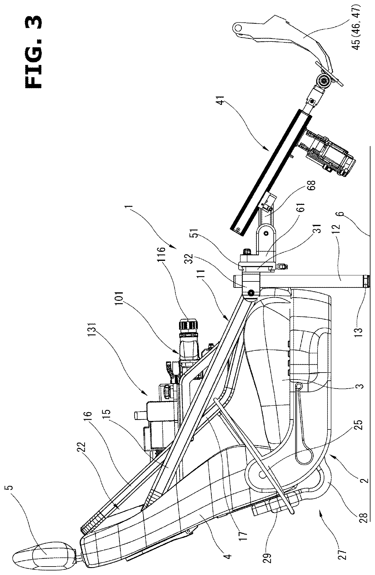 Transmission actuator attachment structure of vehicle automatic driving device