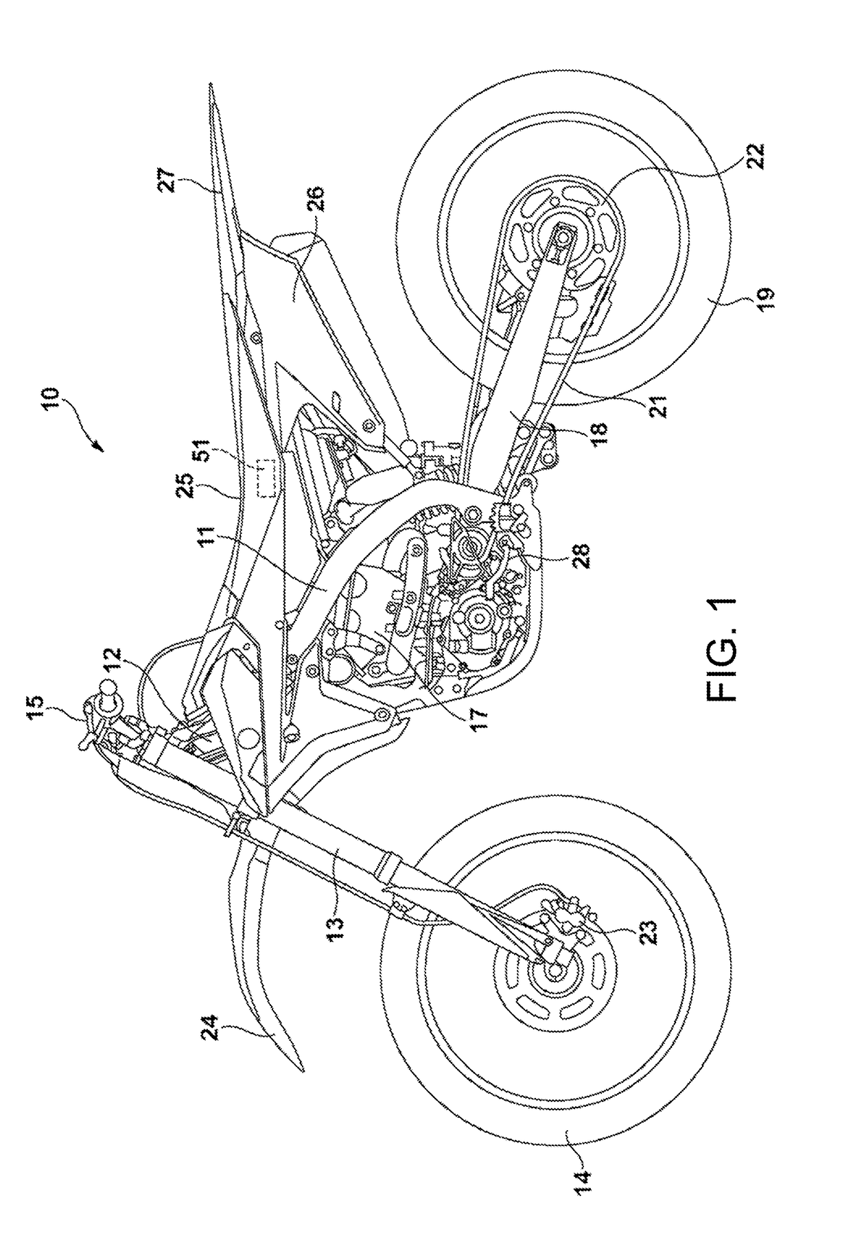 Electricity supply device and vehicle