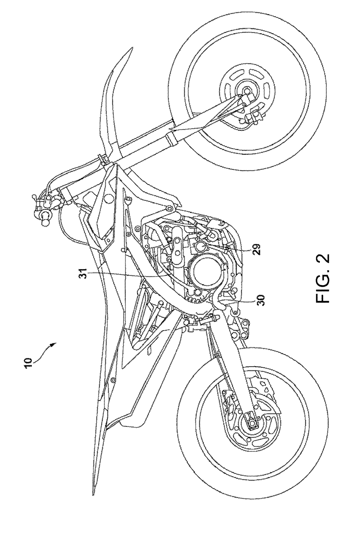 Electricity supply device and vehicle