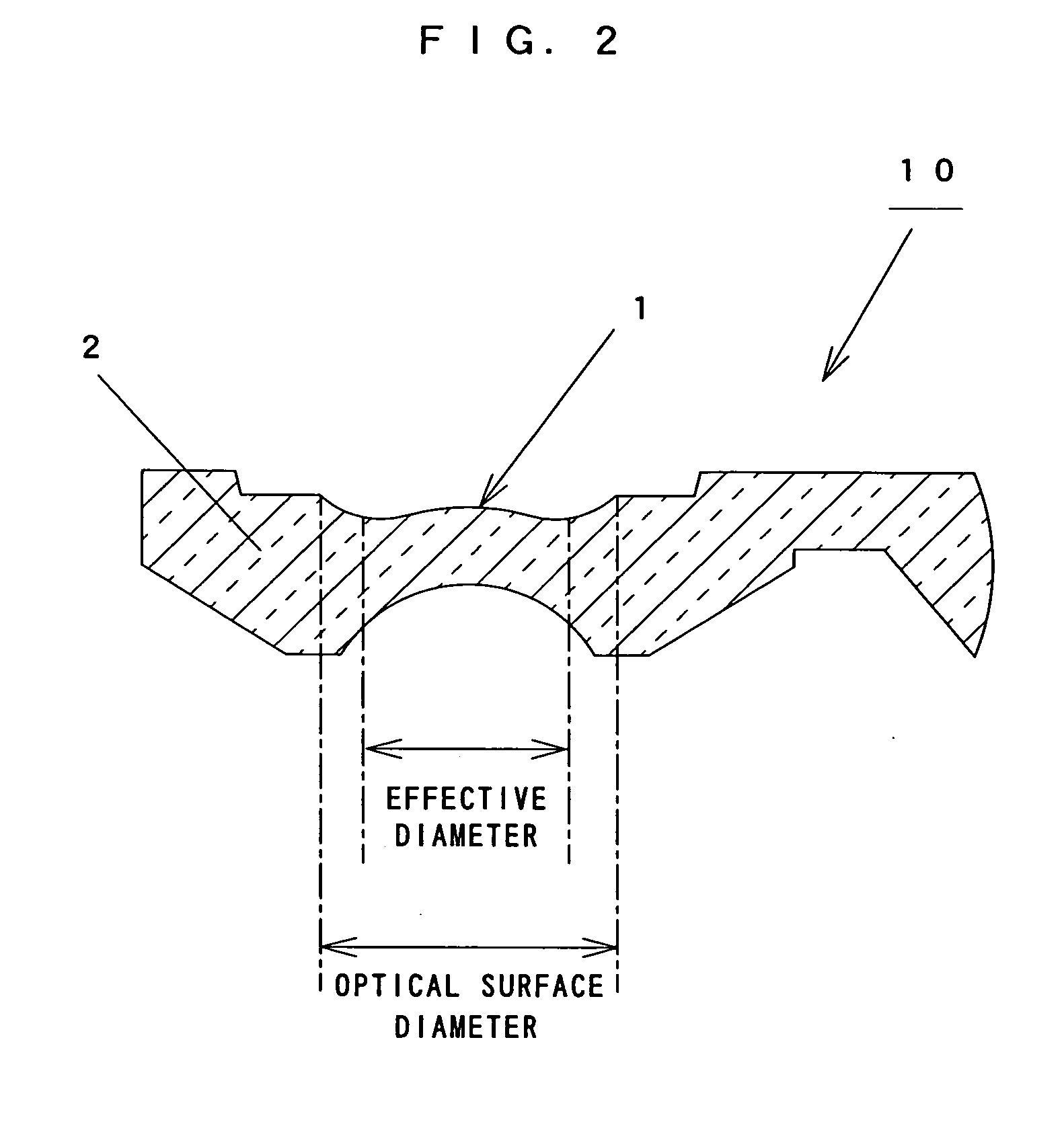 Optical element and method of molding the same