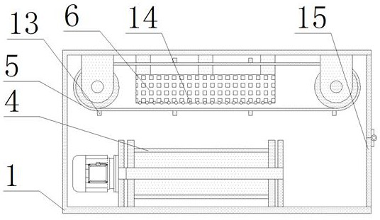 Multistage screening and sorting device for construction waste