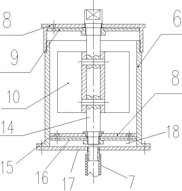 New high-pressure bubble crushing device