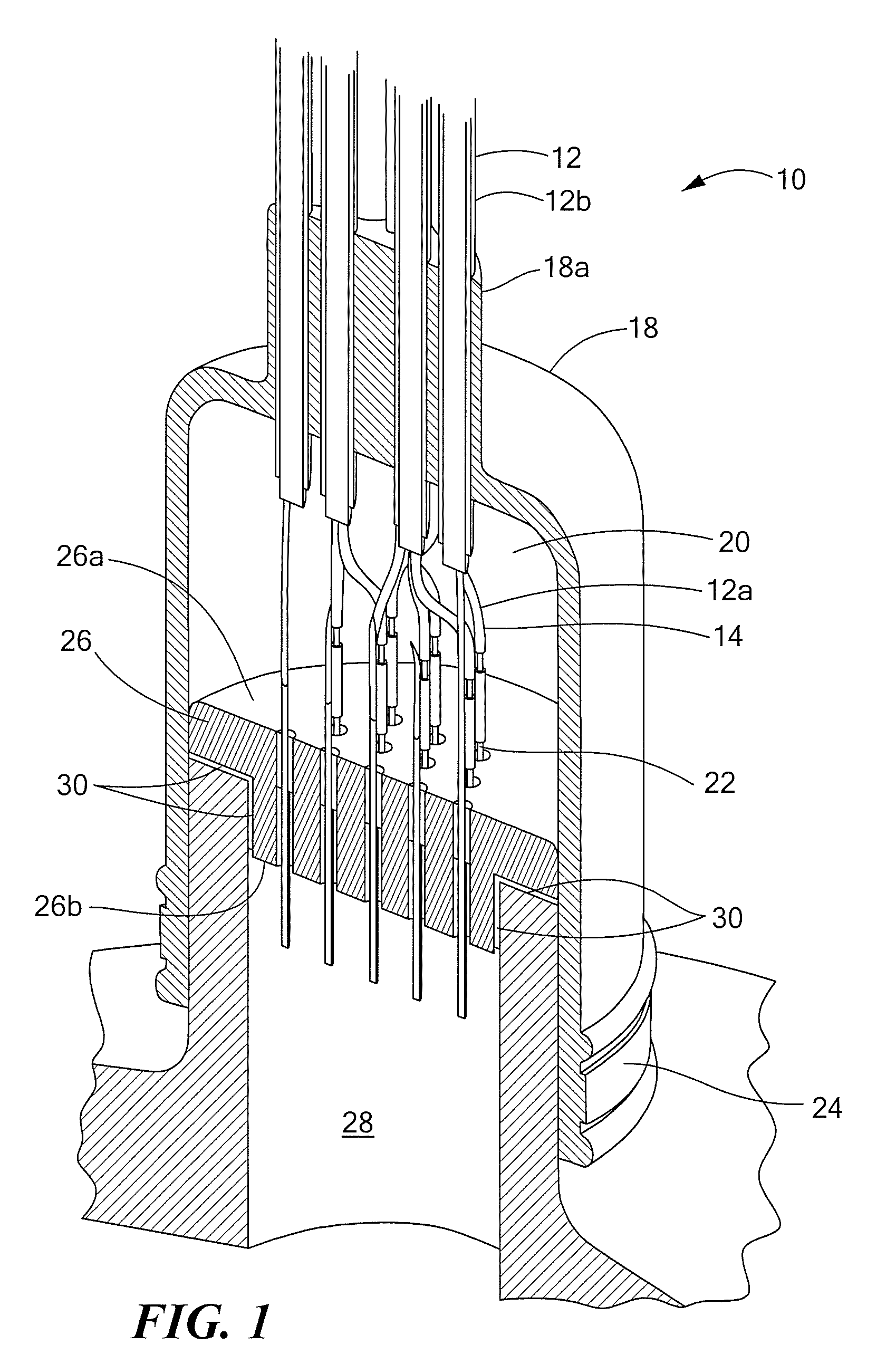 Sealed electrical feed-through assembly and methods of making same