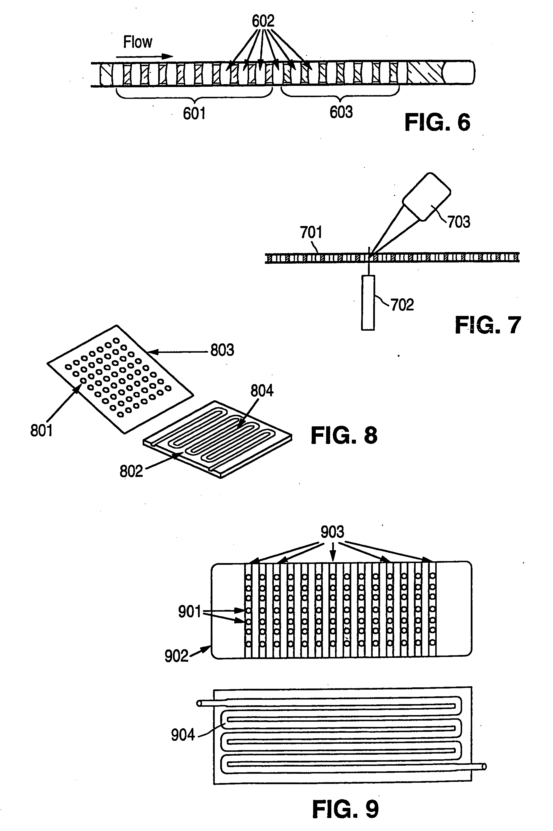 Capillary array and related methods