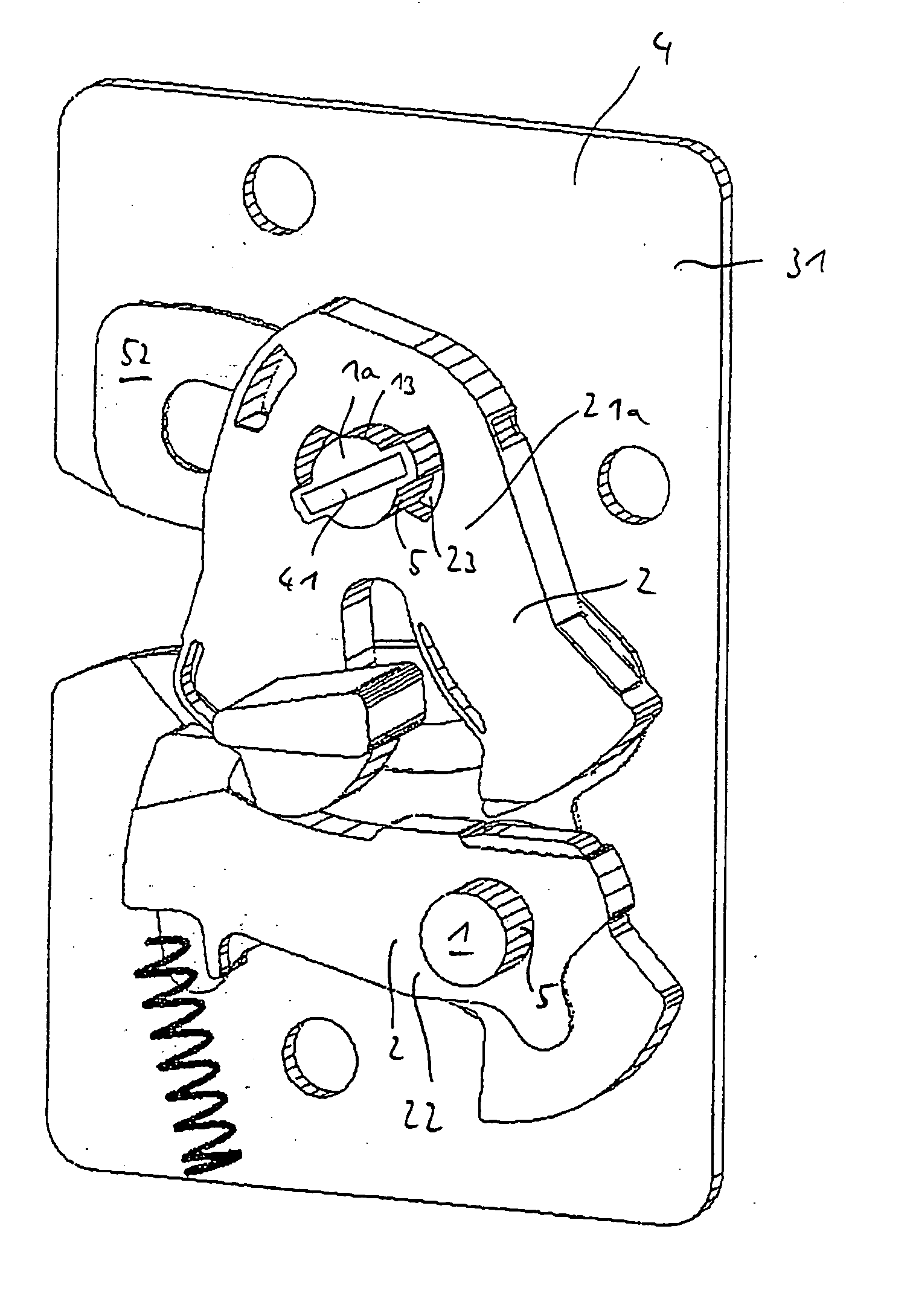 Bearling Pin for Locking Pieces, in Particular, a Motor Vehicle Door Lock