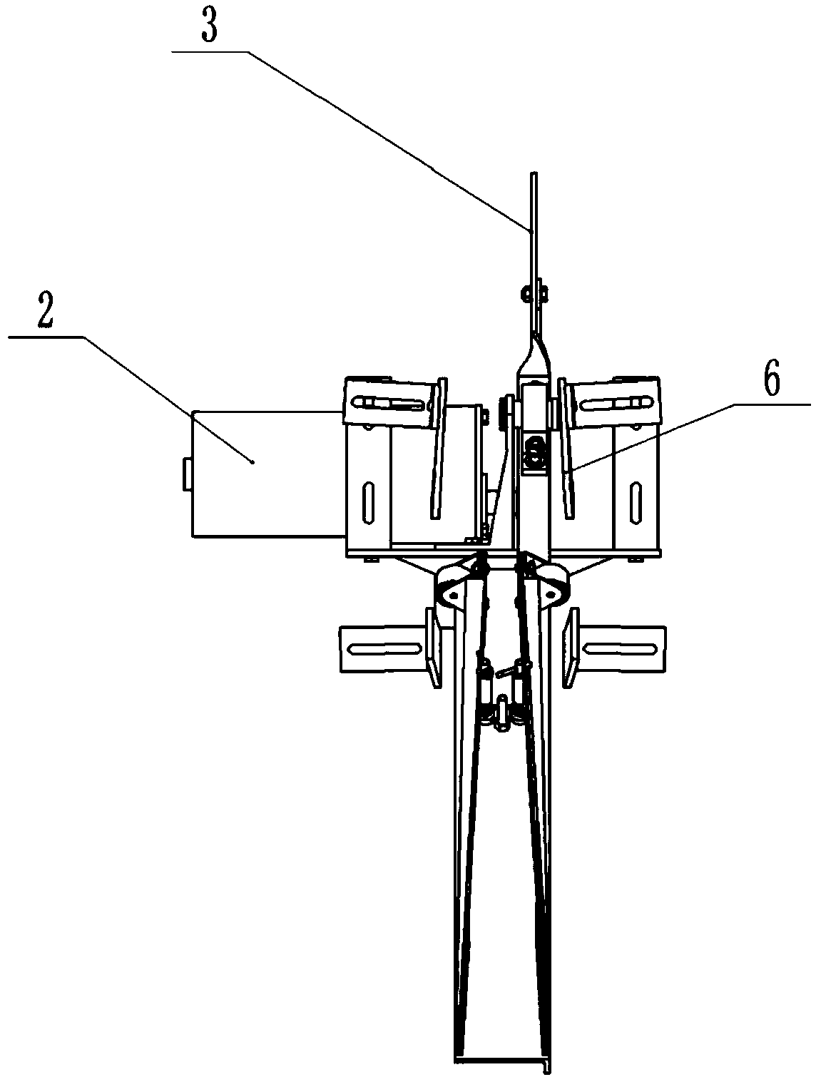 Pot seedling clamping parameter measuring device