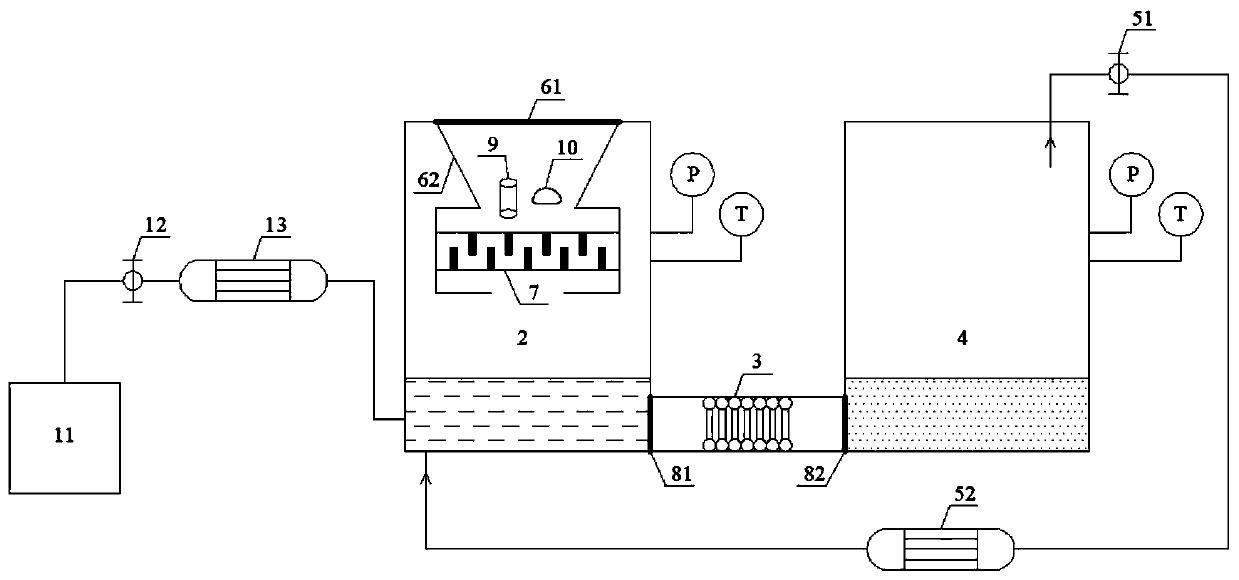 Device for electrified crushing and electrolyte recovery of waste power lithium battery
