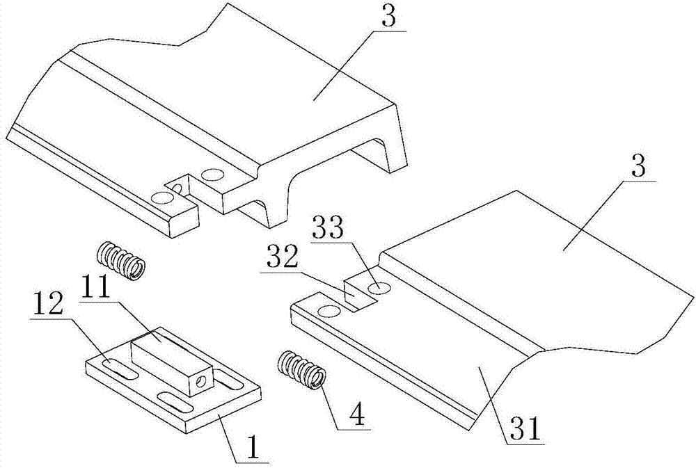 Cushioned connection joints for f-rails