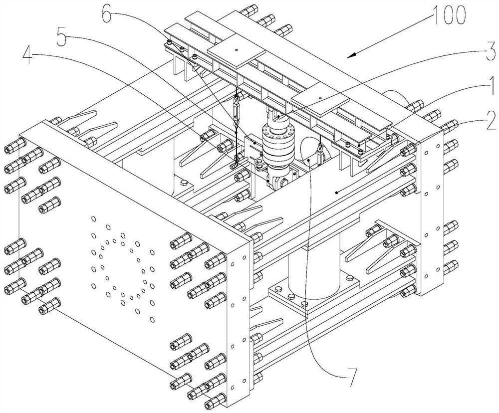 Transverse anti-seismic test method for nuclear-grade hydraulic damper