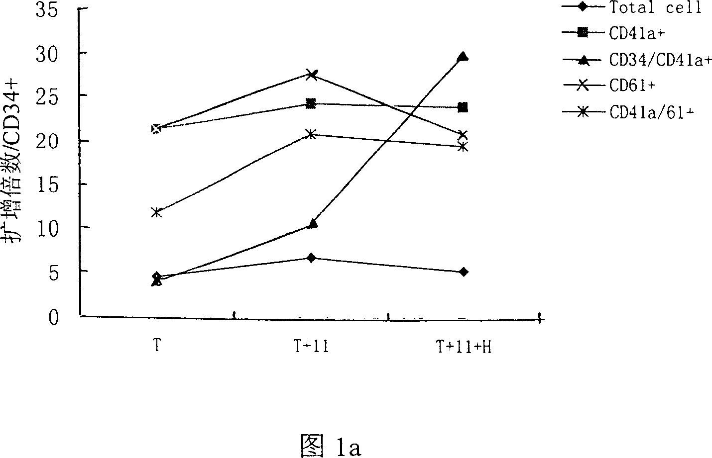 Method for preparing megakaryocytic preparation by amplifying macronucleus ancestral cell and mature megacaryocyte and use