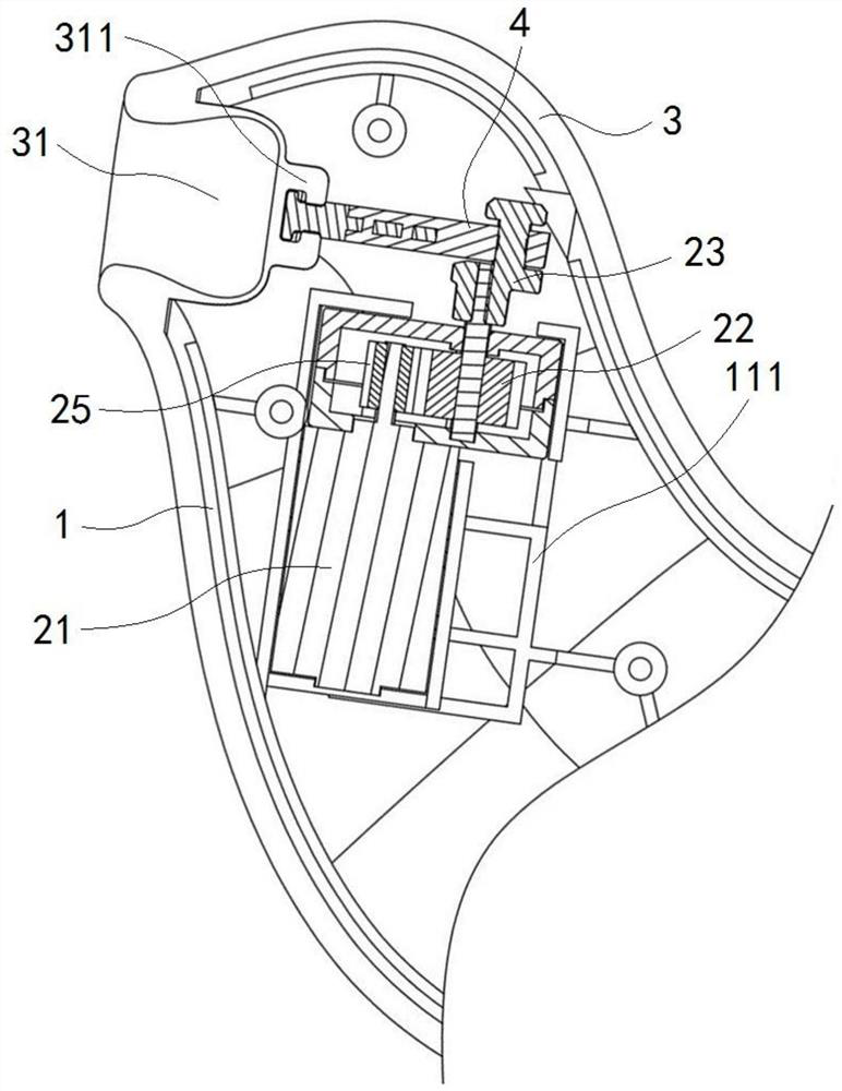 Sucking Massage Assembly Massager And Sucking Massage Adjusting Method