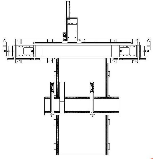 Large gear two-side bearing withdrawing machine