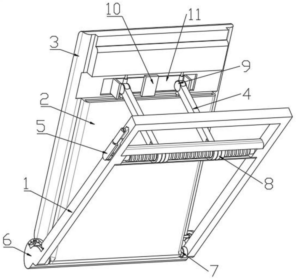 Medical shaking table side protractor