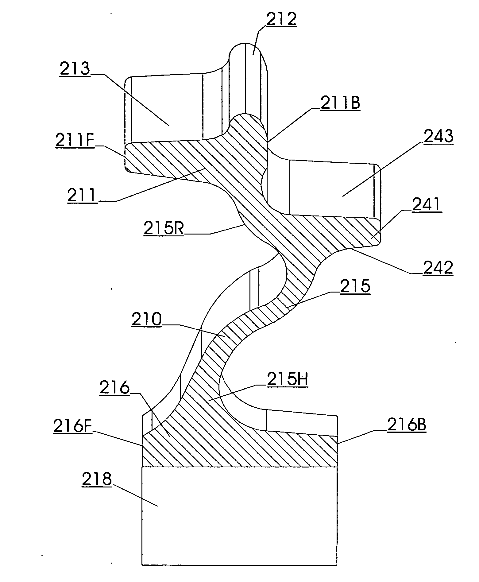 Railway wheel with integrated brake drum