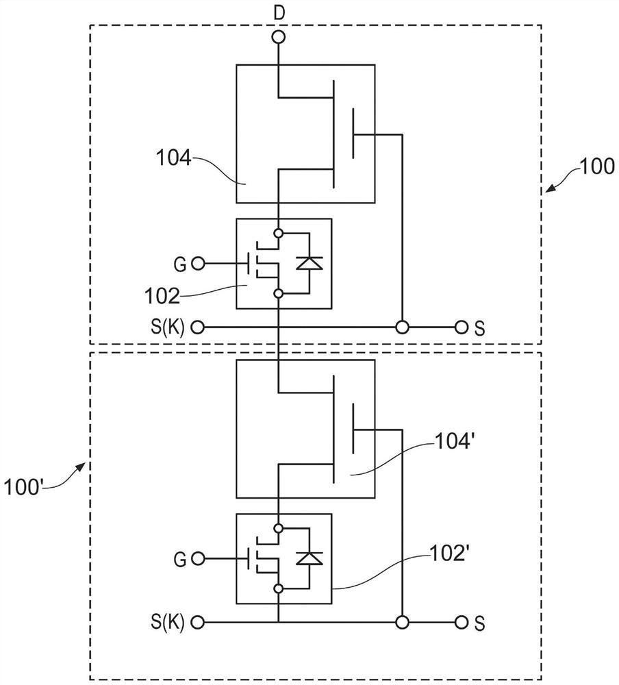 Half-bridge semiconductor device