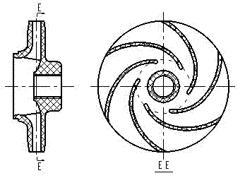 Two-stage and two-discharge graphite pump