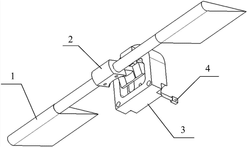 Control plane deflection apparatus of free-flight model