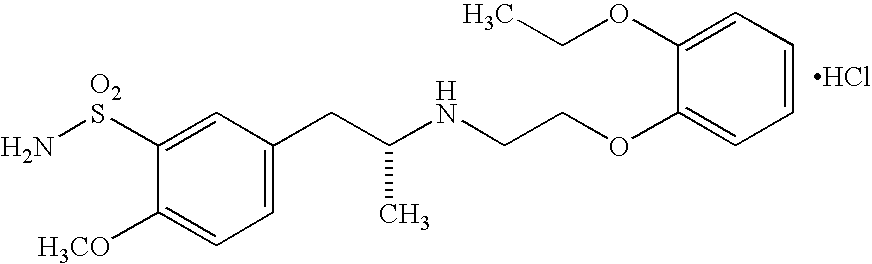 Formulations of a nanoparticulate finasteride, dutasteride or tamsulosin hydrochloride, and mixtures thereof