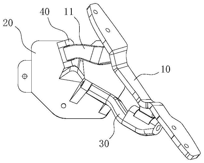 Butterfly door hinge and vehicle