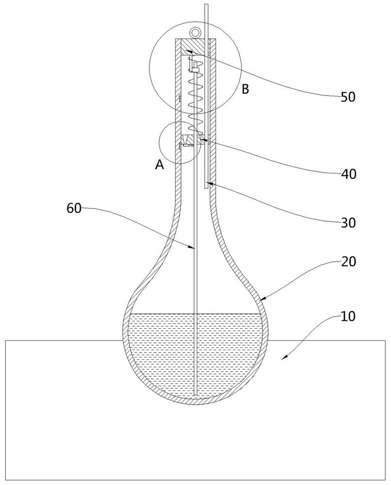 Distillation device for gasoline additive