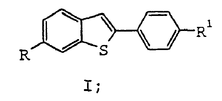 2-Arylbenzo[b] thiophenes useful for the treatment of estrogen deprivtion syndrome