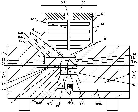 Fast feedstuff feeding device