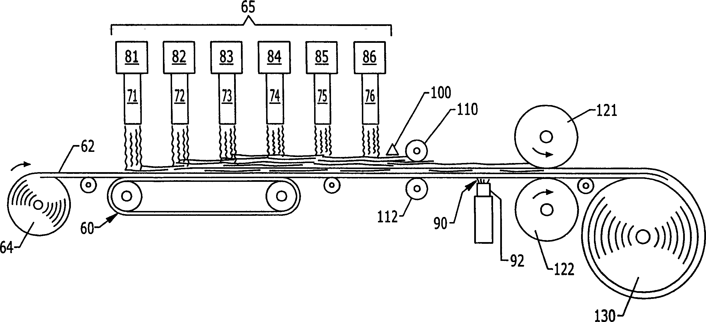 Absorbent cores with improved intake performance