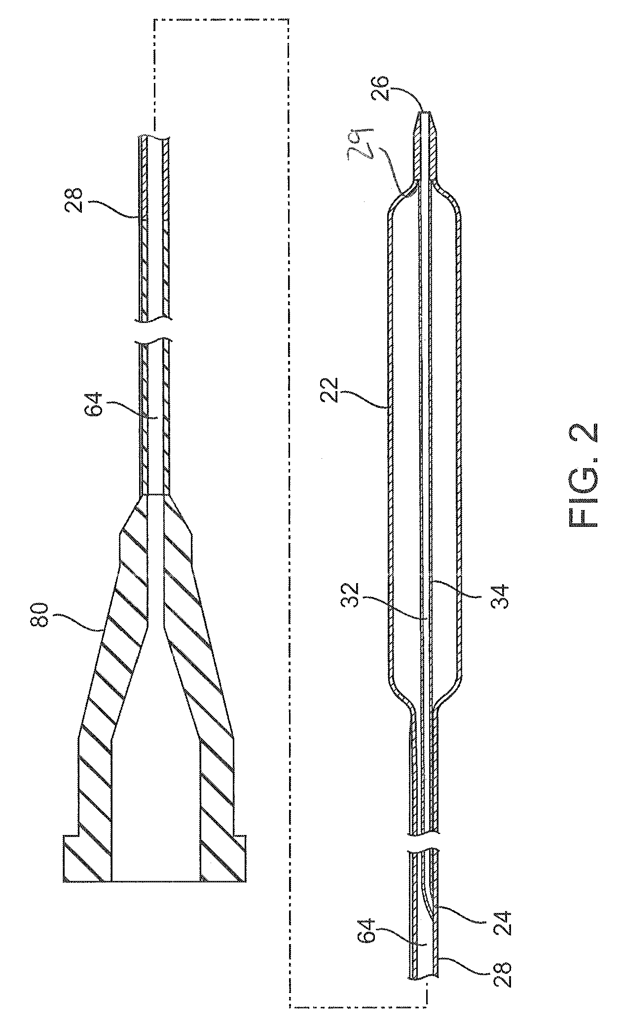 Catheter components formed of polymer with particles or fibers
