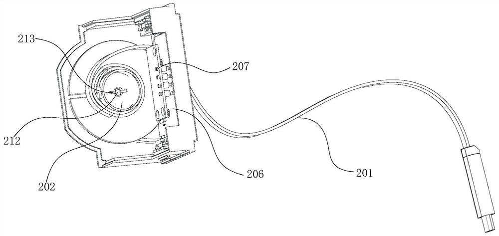 Automatic take-up charger