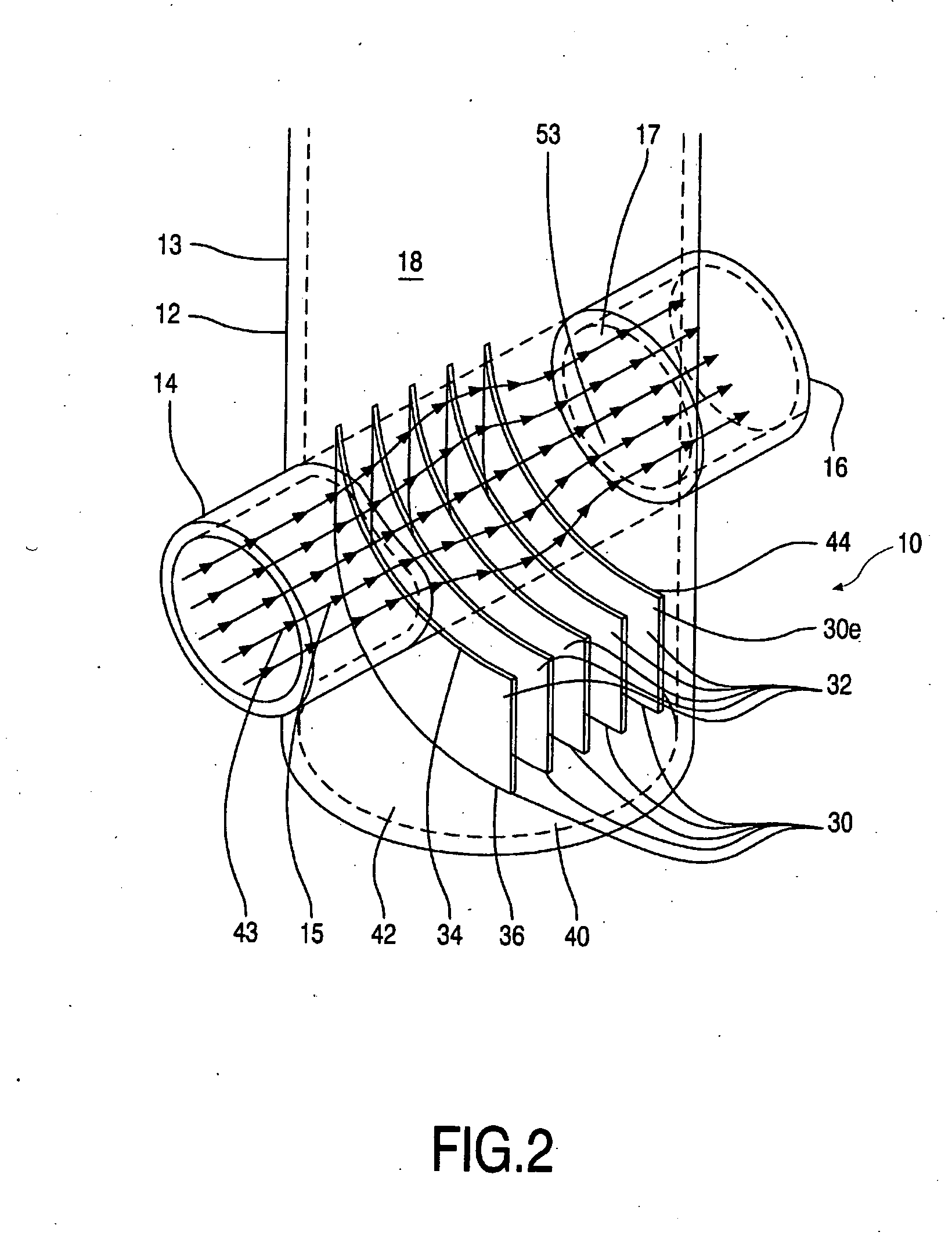 Removal device for micro-bubbles and dirt particles