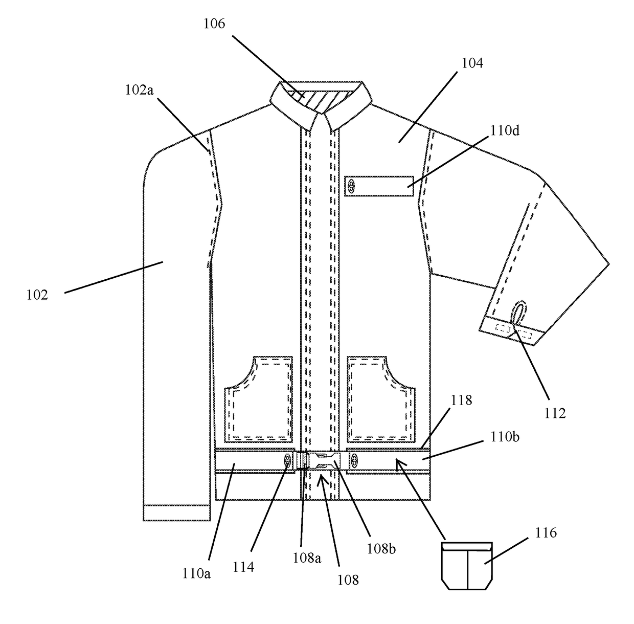 Load-bearing jacket