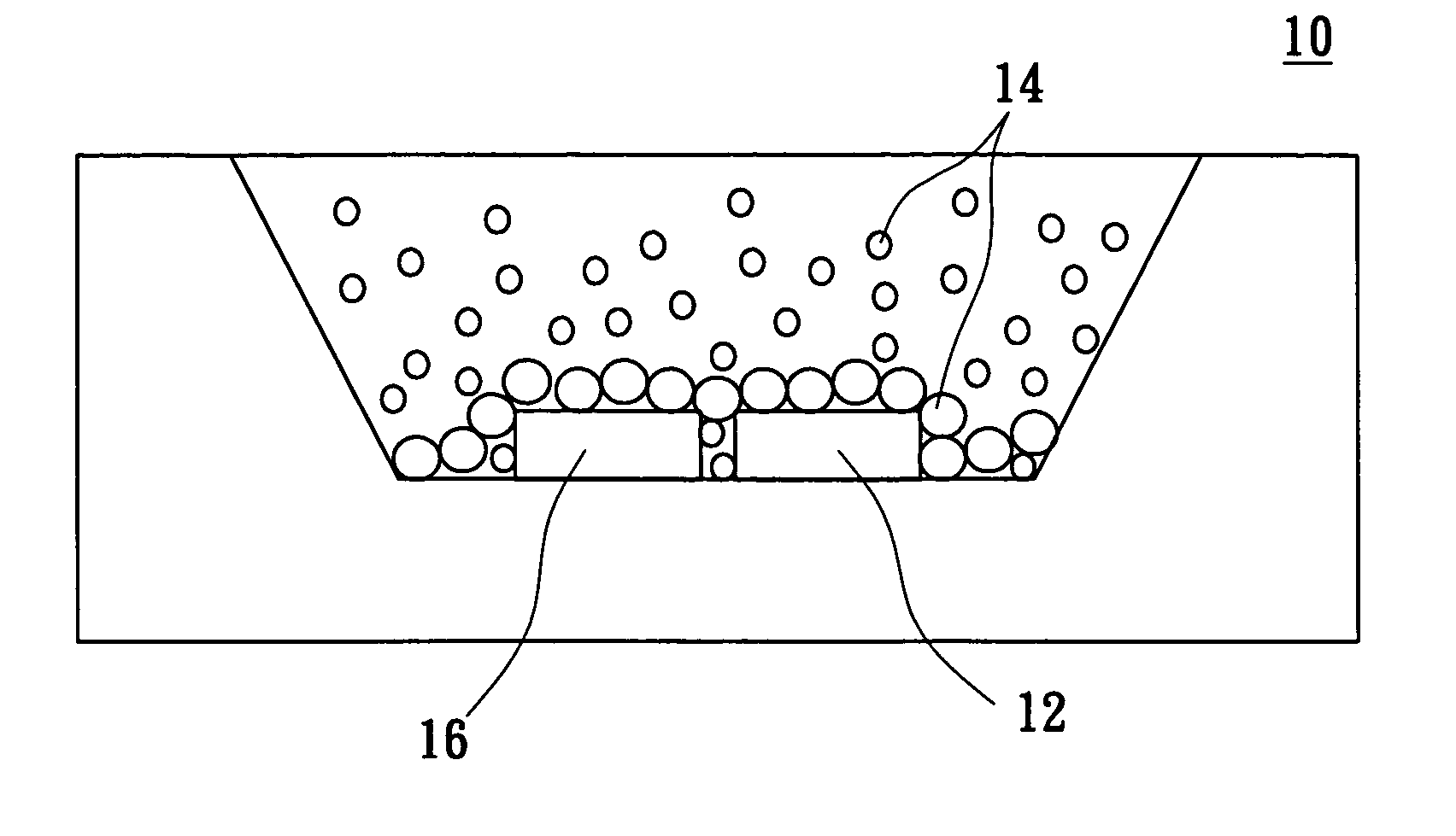 White light apparatus with adjustable color temperature and method of producing white light thereof