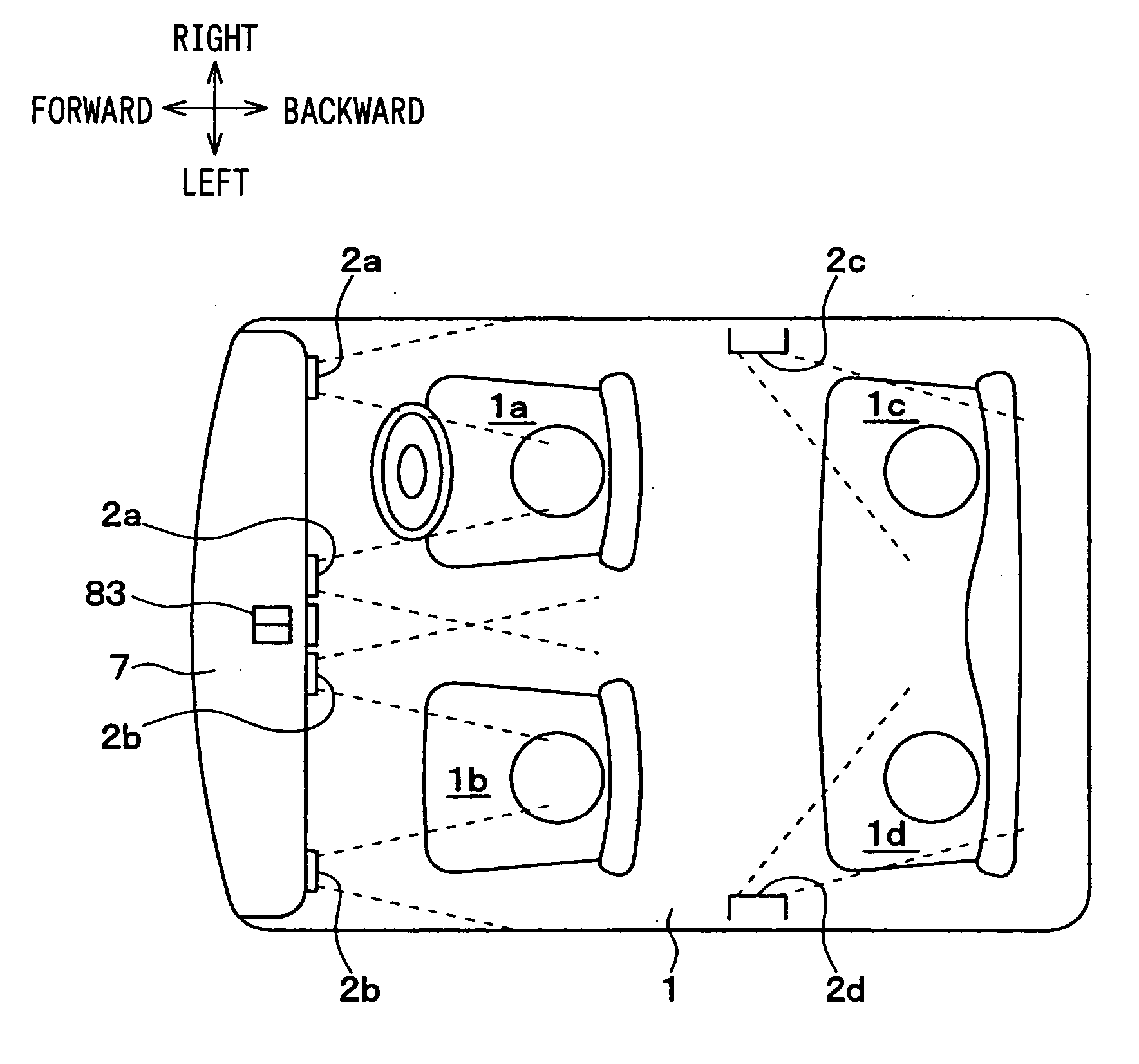 Air conditioning system for motor vehicle