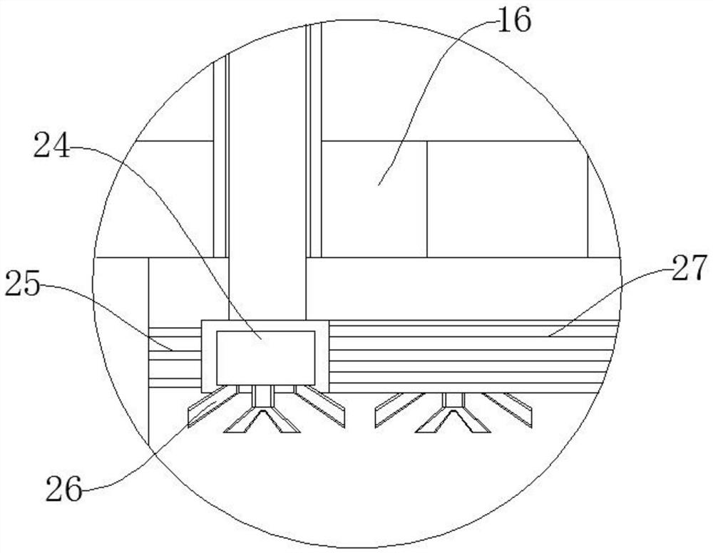 Agricultural forage grass seed dressing device and using method thereof