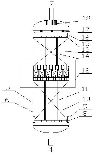 A fixed bed flow reactor and its application