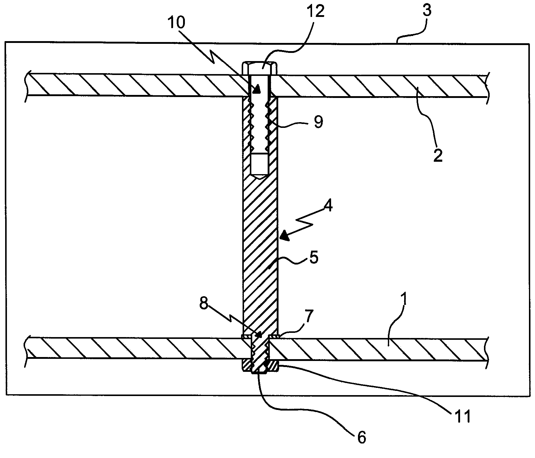 Solder spacer and electronic module comprising such a spacer