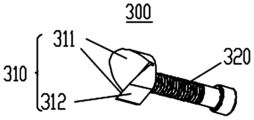 Adjusting device for wire passing wheel of wire cutting machine