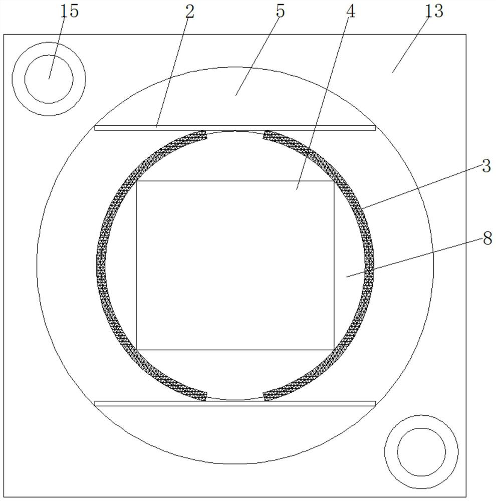 Electric power protection device for building construction