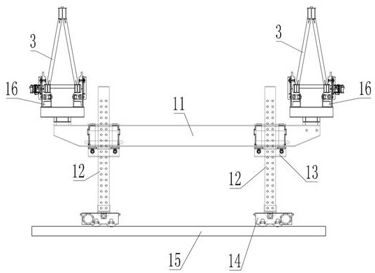 Multifunctional bridge erecting machine and bridge erecting construction method