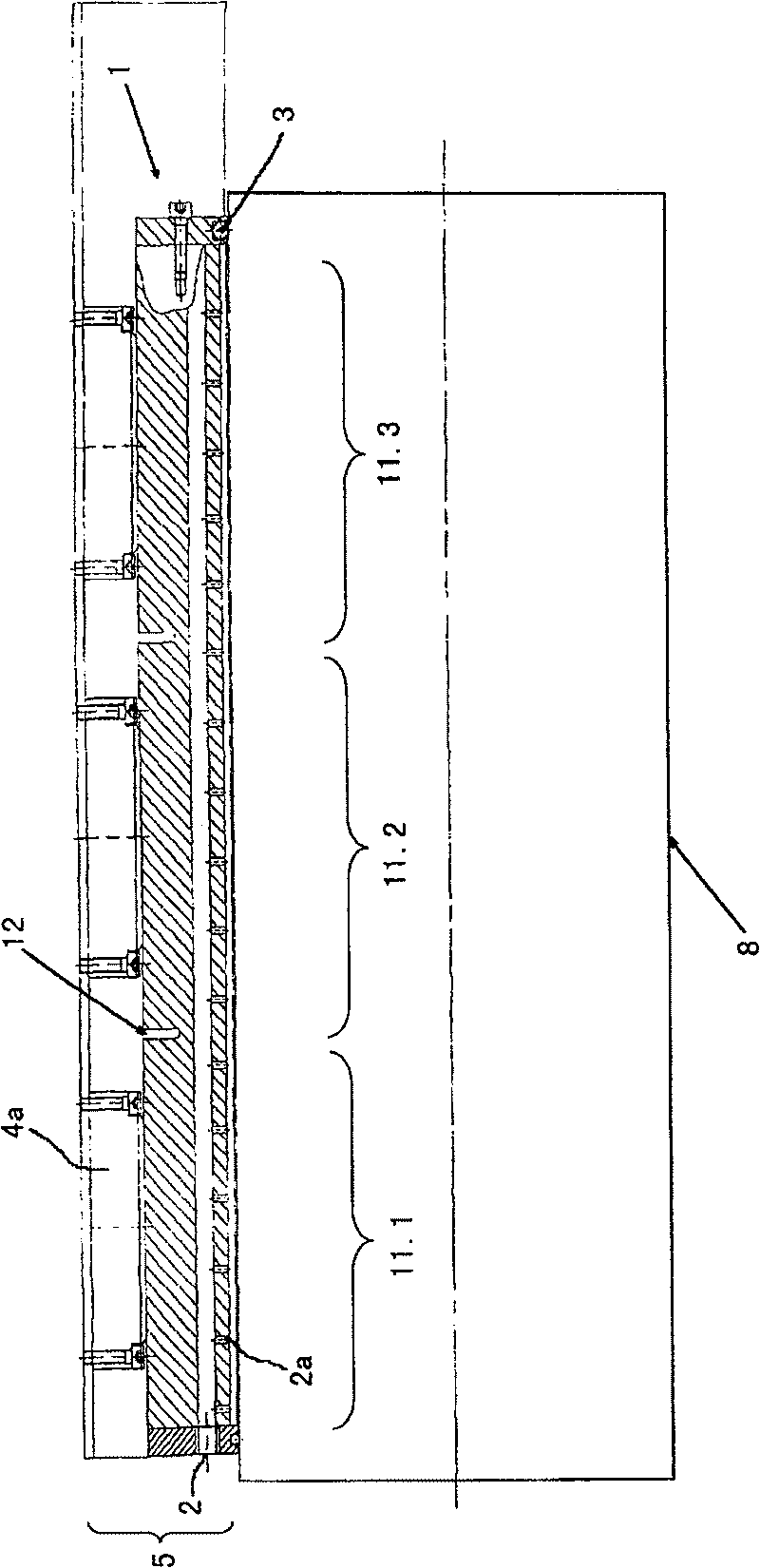 Moistening device for a roll or a cylinder of an offset press