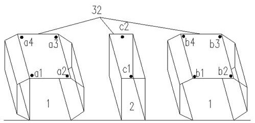 A full-section pouring monitoring system and monitoring method